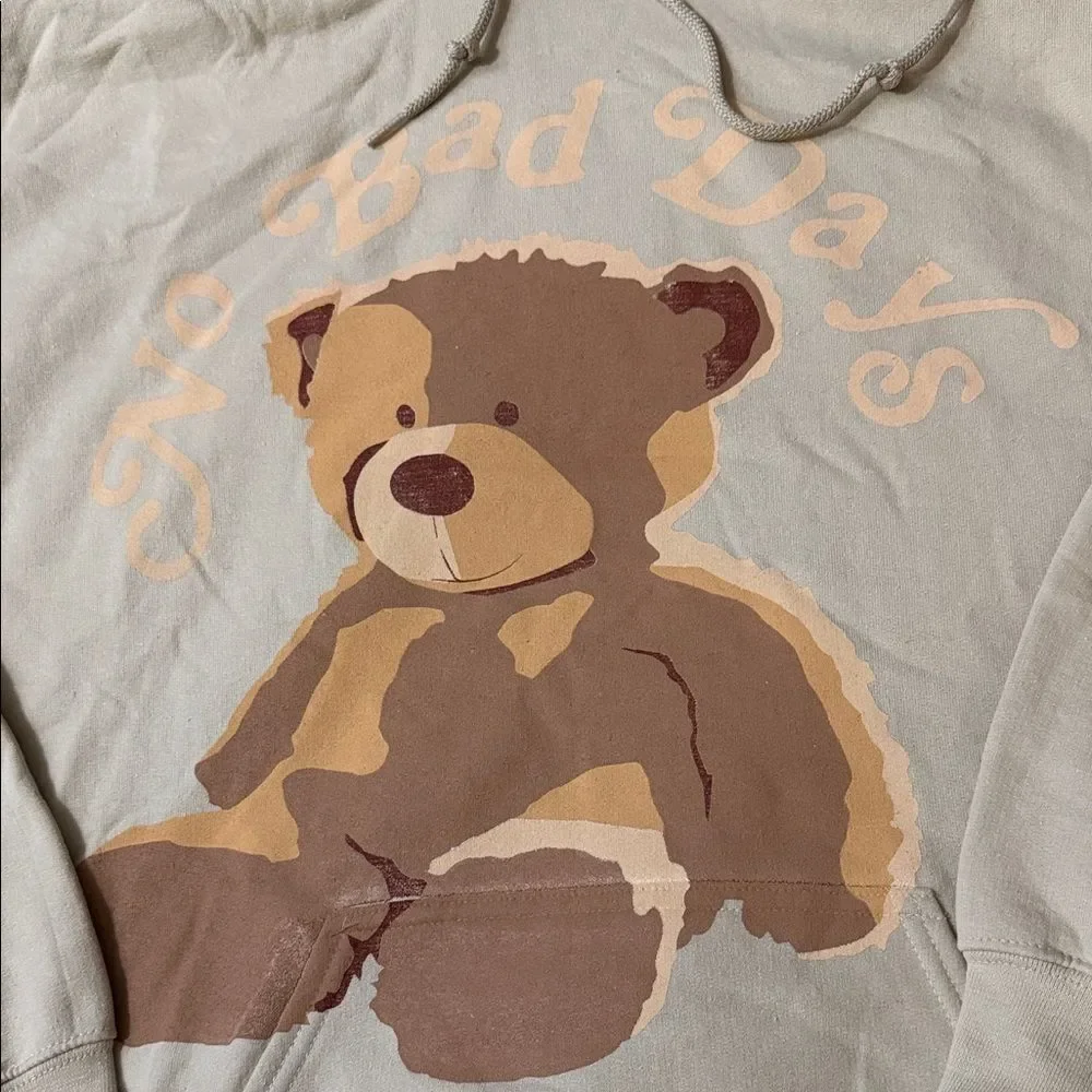 Fashion Nova  Teddy Bear No Bad Days Sweater